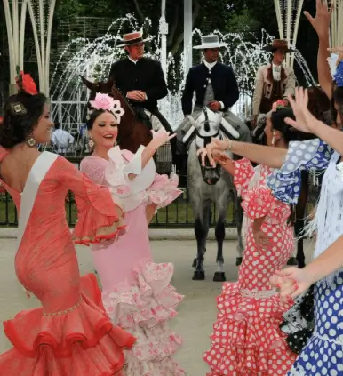 Publicidad exterior en la Feria de Verano en El Puerto de Santa María