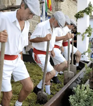 Publicidad exterior en la Fiesta de la Vendimia en El Puerto de Santa María