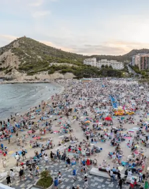 Nit de Sant Joan en La Cala de Finestrat
