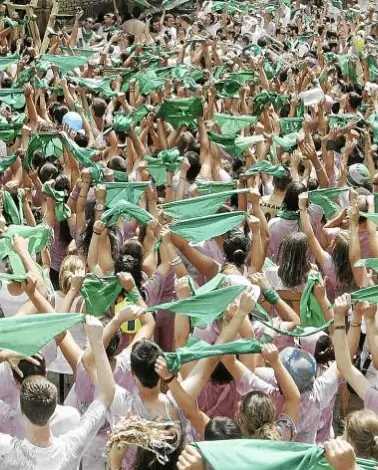 Publicidad exterior durante la Feria de San Lorenzo
