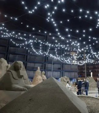 Publicidad exterior en Navidad en La Pineda Publicidad exterior en Navidad en La Pineda