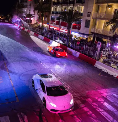 Publicidad exterior en el Lloret Formula Weekend