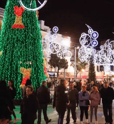 Publicidad exterior en el Mercado de Navidad Publicidad exterior en el Mercado de Navidad