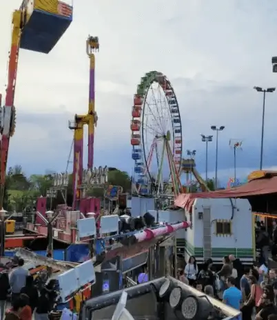 Publicidad exterior en la Feria de Móstoles