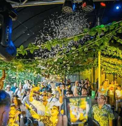 Publicidad exterior durante el Carnaval de Salou Publicidad exterior durante el Carnaval de Salou