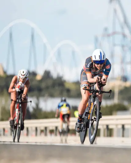 Publicidad exterior durante el Triatlón Challenge de Salou Publicidad exterior durante el Triatlón Challenge de Salou