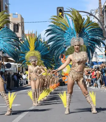 Publicidad exterior durante el Carnaval de San Pedro del Pinatar