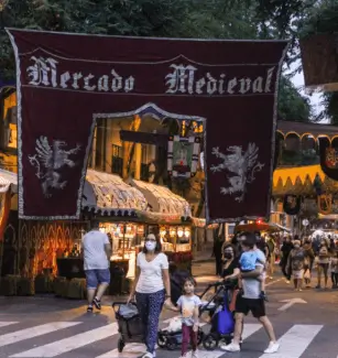 Puestos y actividades del Mercado Medieval
