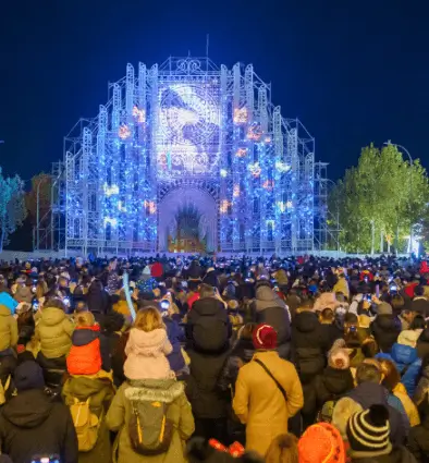 Publicidad exterior en las Mágicas Navidades de Torrejón Publicidad exterior en las Mágicas Navidades de Torrejón