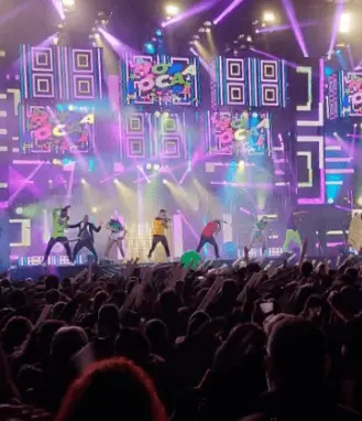 Publicidad exterior durante el Valdemoro Pop Festival