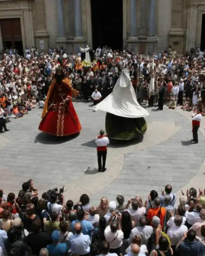 Publicidad exterior en la Festa Major de Vic