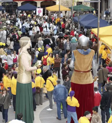 Publicidad exterior durante la Feria del Arte y la Cultura de Vila-Seca