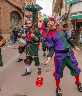 Publicidad exterior en la Fira Medieval de Viladecans Publicidad exterior en la Fira Medieval de Viladecans