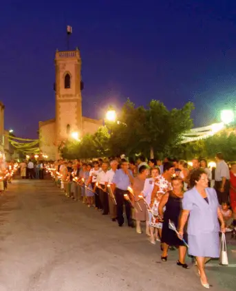 Fiestas de barrio en Villajoyosa