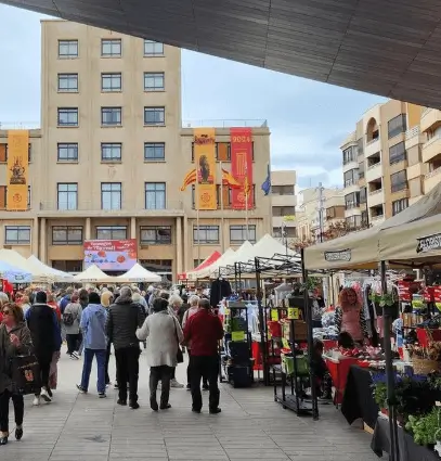 Publicidad exterior en la Feria del Comercio de Villarreal
