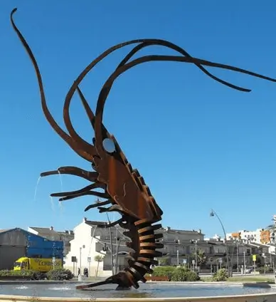 Publicidad exterior en la Fiesta de la Langosta y la Gamba Publicidad exterior en la Fiesta de la Langosta y la Gamba