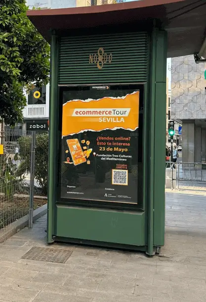 quiosco publicitario en Alicante