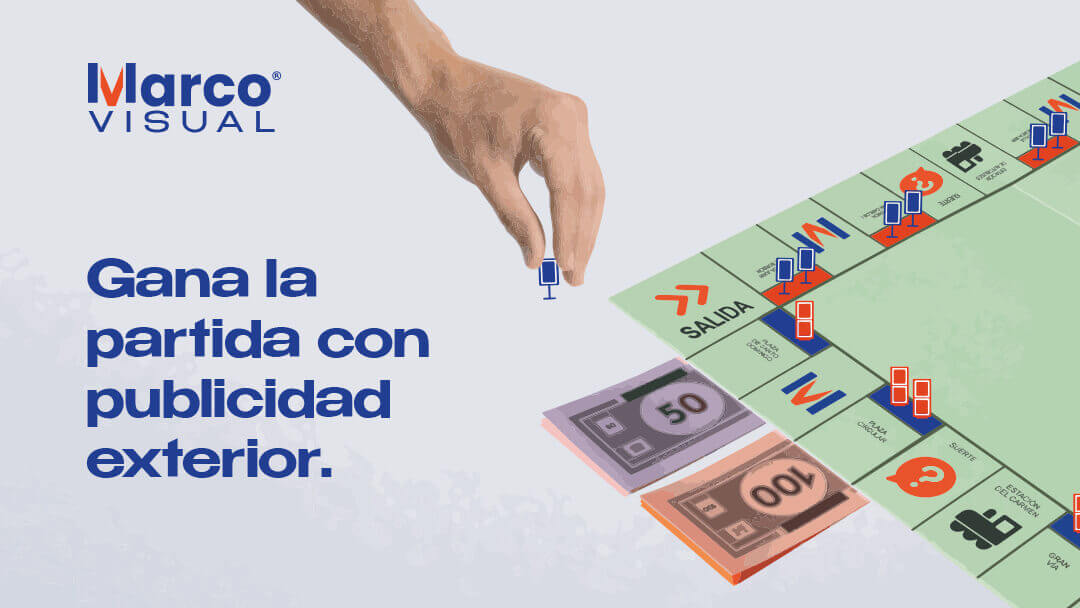 Publicidad exterior con Marco Visual